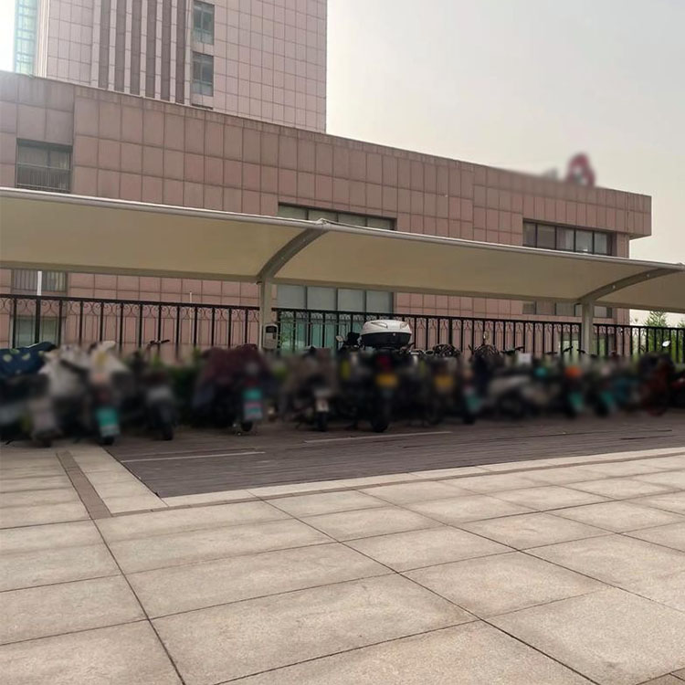 西青区膜结构电动车棚